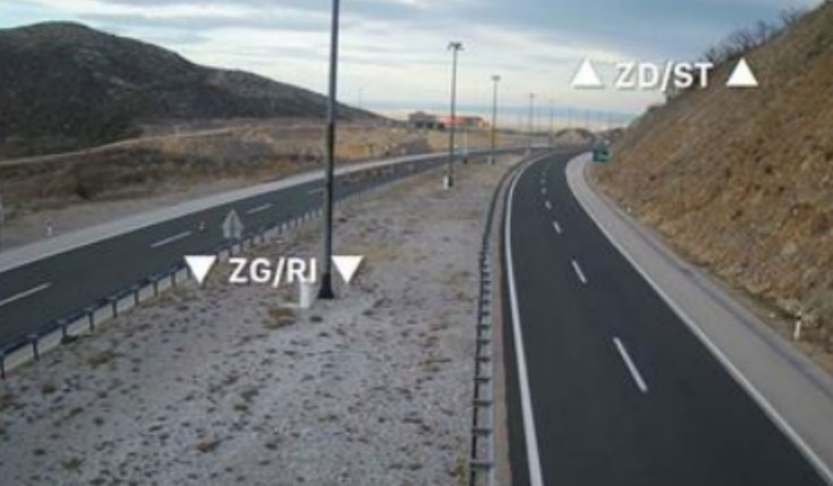 Zbog olujnog vjetra na A1 dio ceste otvoren samo za osobna vozila