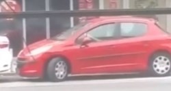 VIDEO Vozač u Splitu namučio se oko parkinga, snimku je teško gledati
