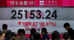 Cijene dionica padaju na azijskim burzama zbog napetosti između Kine i SAD-a