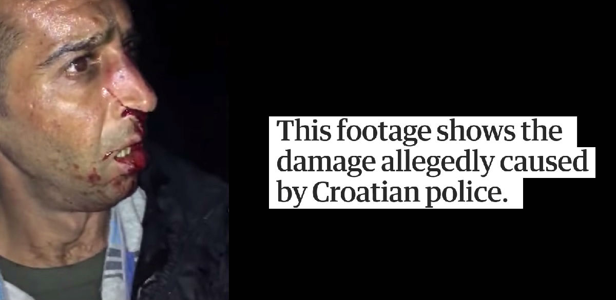 MUP se ljuti na Guardian: Nisu nam rekli da imaju snimku mlaćenja migranata