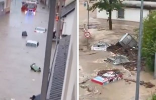VIDEO Poplave u Njemačkoj, Belgiji, Francuskoj... "Voda je do prsa, ovo ne pamtimo"