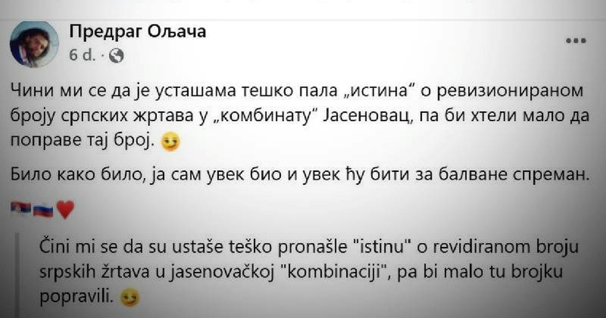 Na Fejsu širio mržnju vrijeđajući Jean-Michela Nicoliera. Sad je na tjeralici