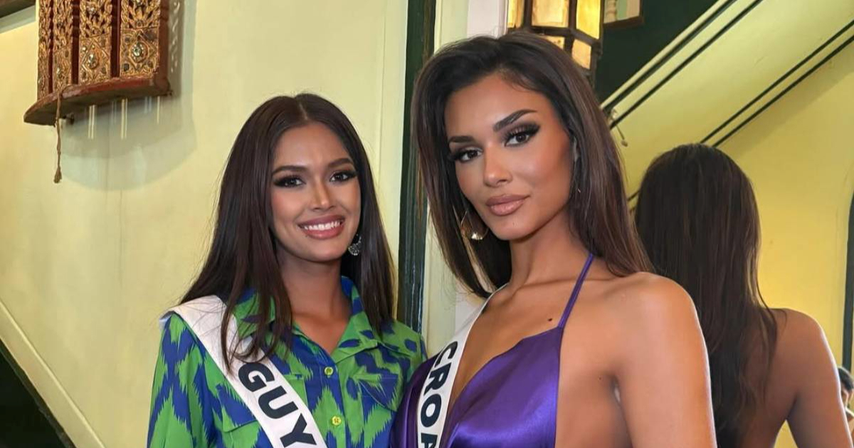Hrvatska Miss Universe pozirala s cimericom, predstavnicom Gvajane