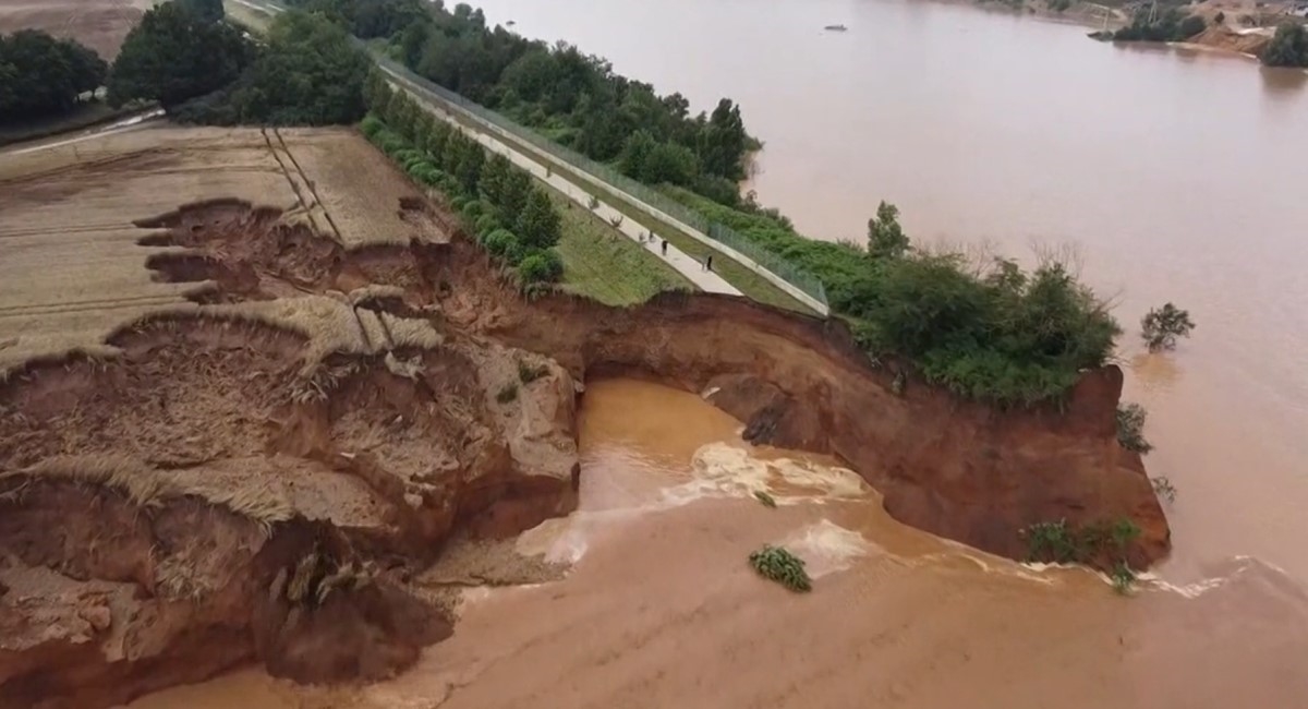 Dron snimio golema blatna klizišta u Njemačkoj, pogledajte snimku