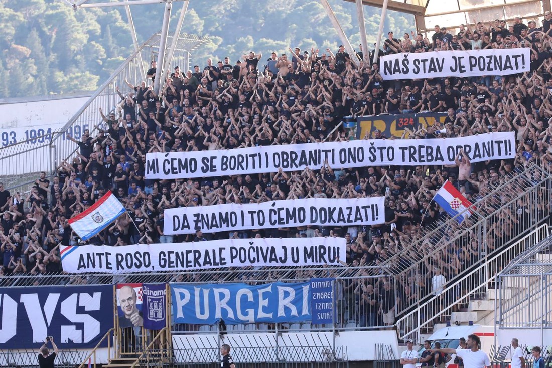 Pogledajte poruke Boysa i Torcide pokojnom generalu Rosu