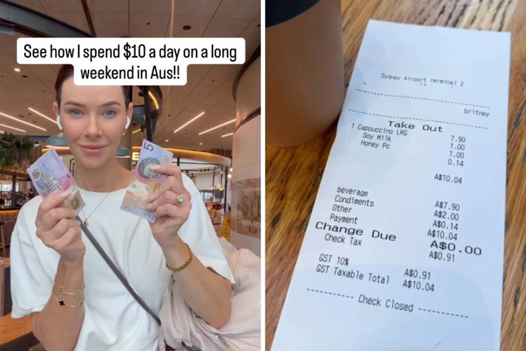 Pokazala cijenu cappuccina na aerodromu u Sydneyju. Ljudi: To je još dobro