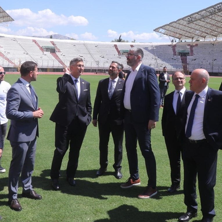 VIDEO Plenković obišao Poljud