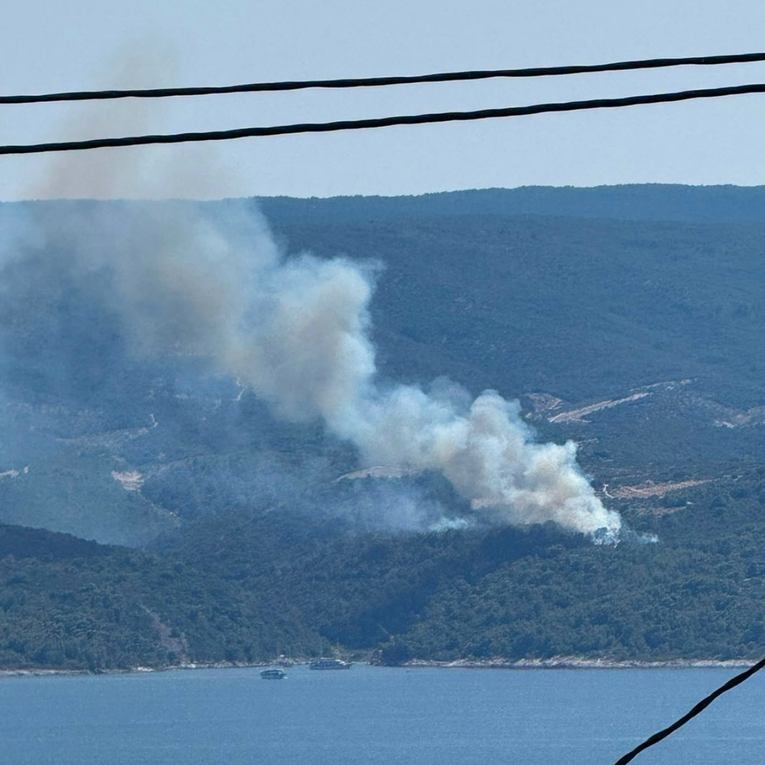 Vatrogasci cijelu noć na požarištu na Braču