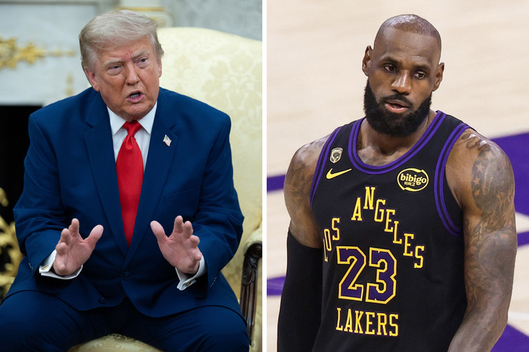 Trump o LeBronu: Ne voli me. Možda je rasist
