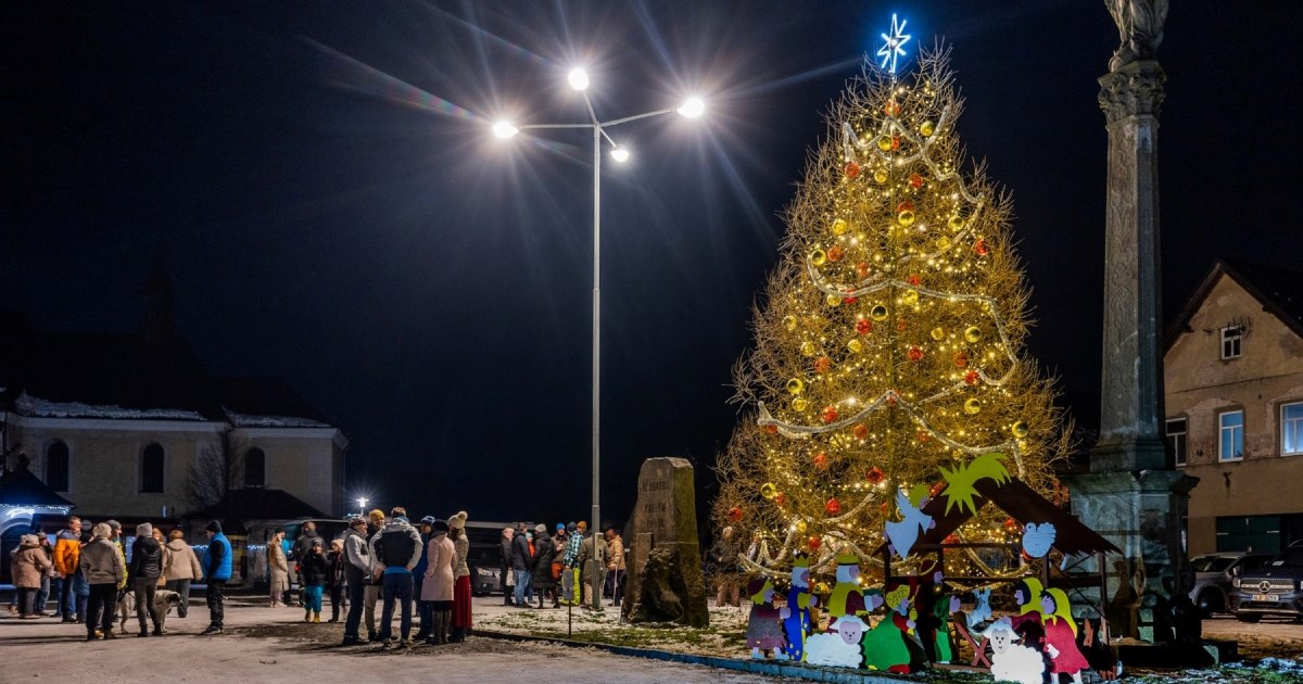 U češkom gradu okićeno drvce bez iglica, prvo takvo u povijesti