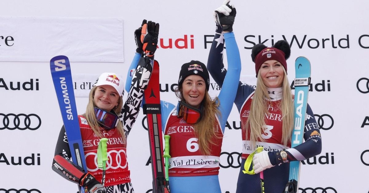 Goggia pobijedila u superveleslalomu, 41-godišnja Vonn ponovno na postolju