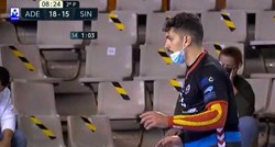 Rukometaši u utakmici prve španjolske lige morali igrati s maskama