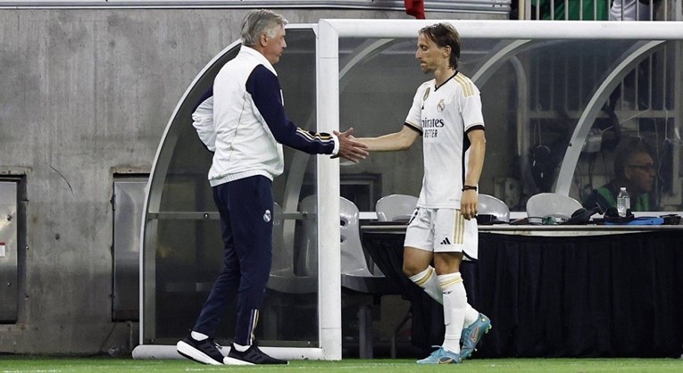 Ancelotti na treningu pozvao Modrića sa strane: "Sad mi pokaži da sam griješio..."