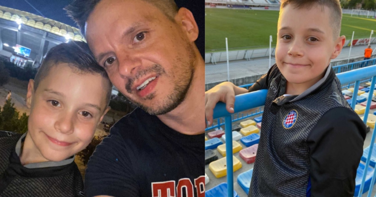 Otac i sin stigli iz Njemačke na Poljud kako bi navijali za Hajduk protiv Osijeka