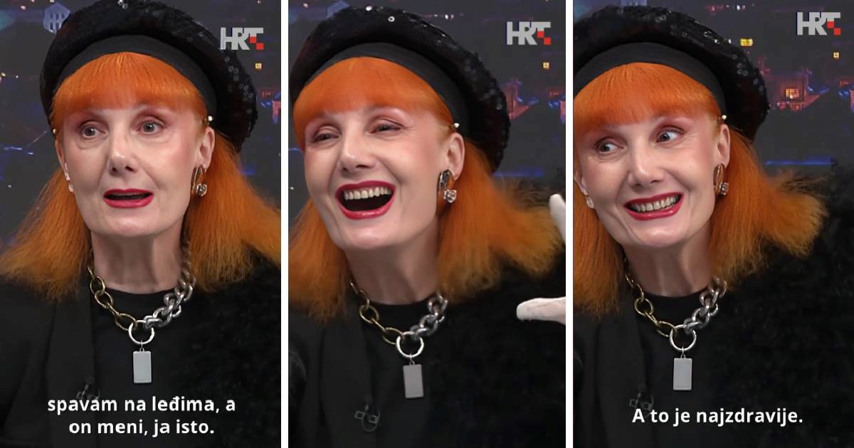 Josipa Lisac ispričala detalj iz života pa nasmijala gledatelje
