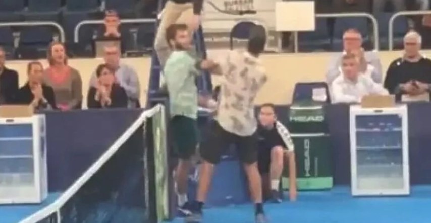 VIDEO Tenisači se umalo potukli nakon meča