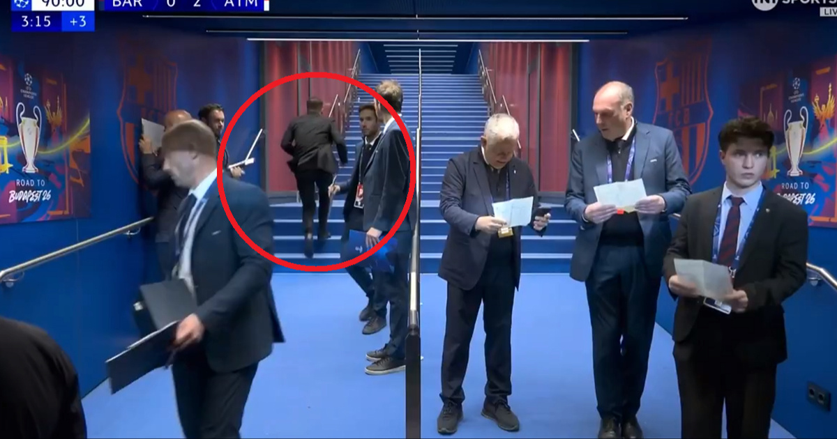 Simeone se nije rukovao s Flickom. Otrčao je u svlačionicu