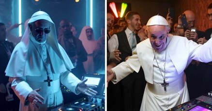 Internet je prepun ovakvih slika Pape