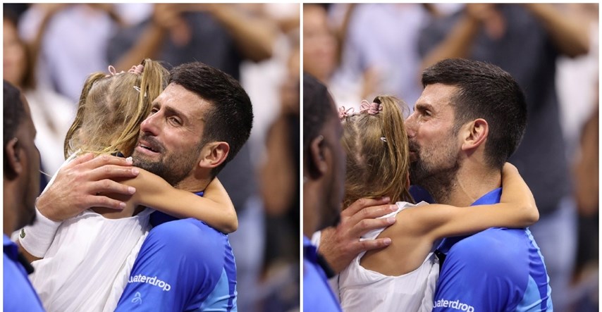Novaku Đokoviću nakon osvajanja US Opena u zagrljaj dotrčala kći Tara