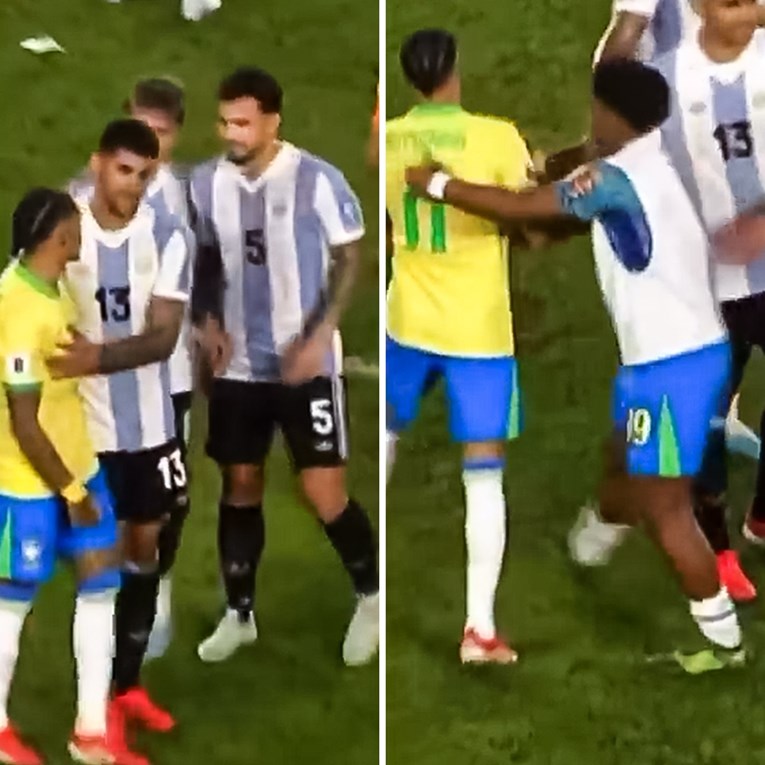 Raphinha je rekao da će razbiti Argentince. Pogledajte što su mu radili nakon susreta