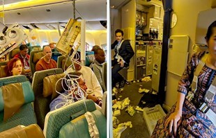 Otkriven uzrok jakih turbulencija u singapurskom avionu. Ljudi odbačeni iz sjedala