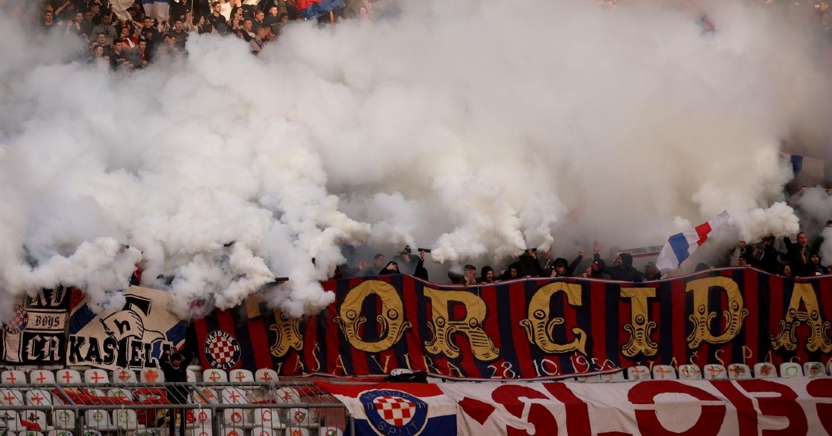Ovako je Torcida ispratila igrače. Dječak sa Sjevera bio je glavna zvijezda