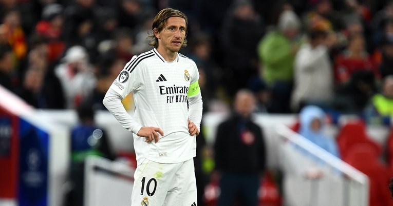 Trenutak u kojem Modrić ulazi na teren. Marca: Besmrtan je i u Kataru