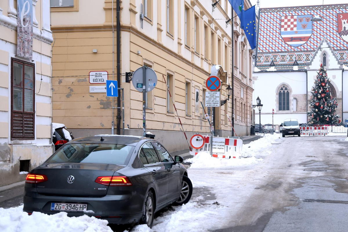 Ledena kiša prijeti Zagrebu, zatvara se Sljemenska cesta. Grad objavio upozorenje