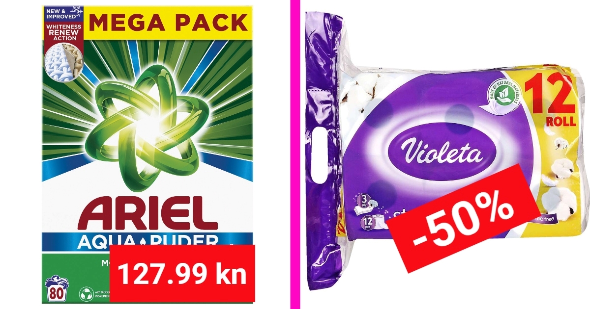 Index šoping-lista: Pronašli smo Violetin toaletni papir snižen i za 50%