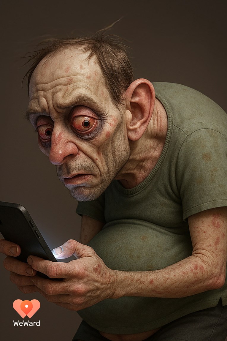 Ovo je Sam. Ako ćemo buljiti u ekran i mi ćemo izgledati tako za 25 godina