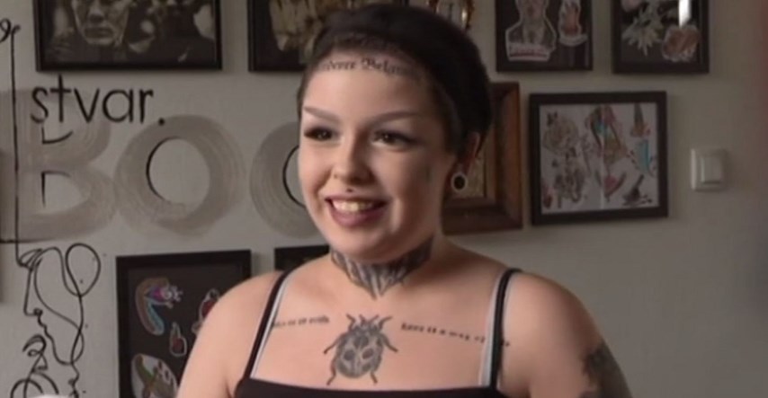 Anastasija (17) iz Beograda već ima 40 tetovaža: Ljudi mi govore da sam nakaza