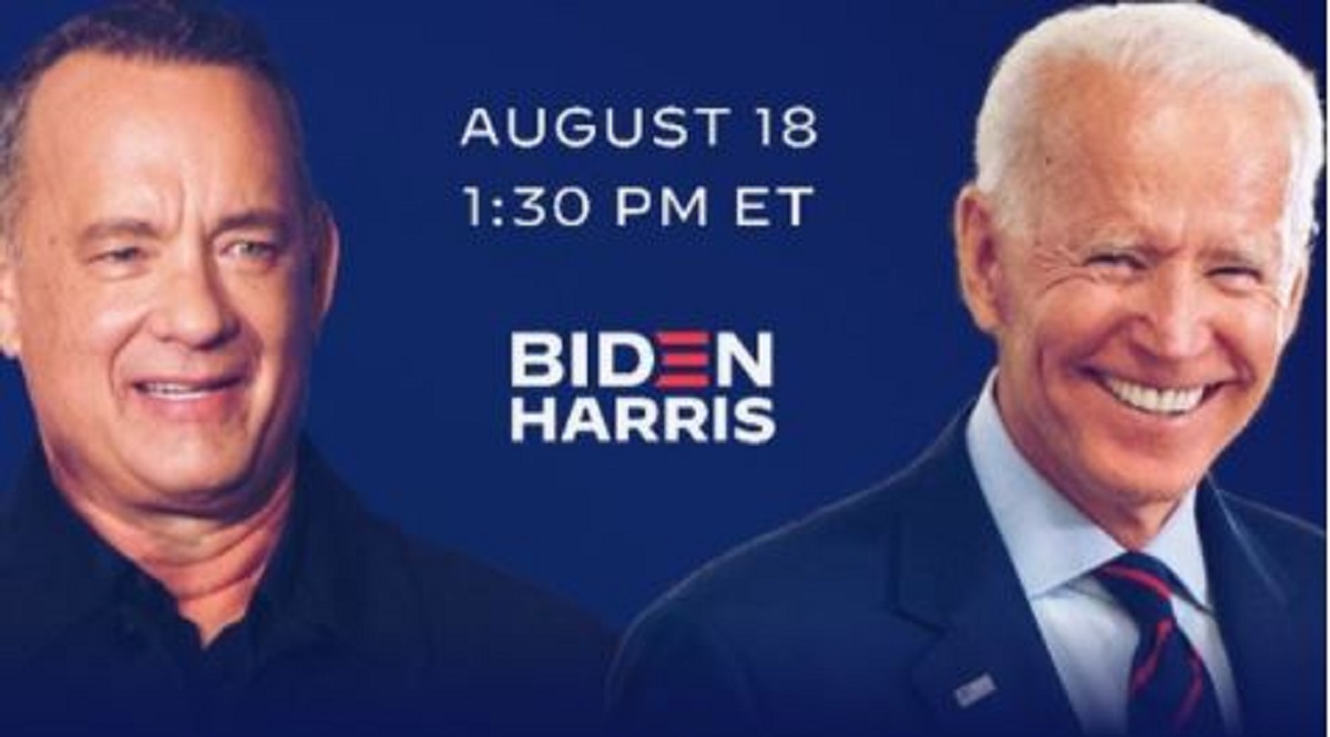 Tom Hanks vodit će posebnu emisiju povodom Bidenove inauguracije