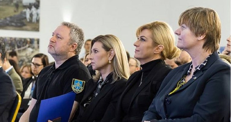 Na mjestu ruskog masakra civila u Ukrajini pojavila se i Kolinda