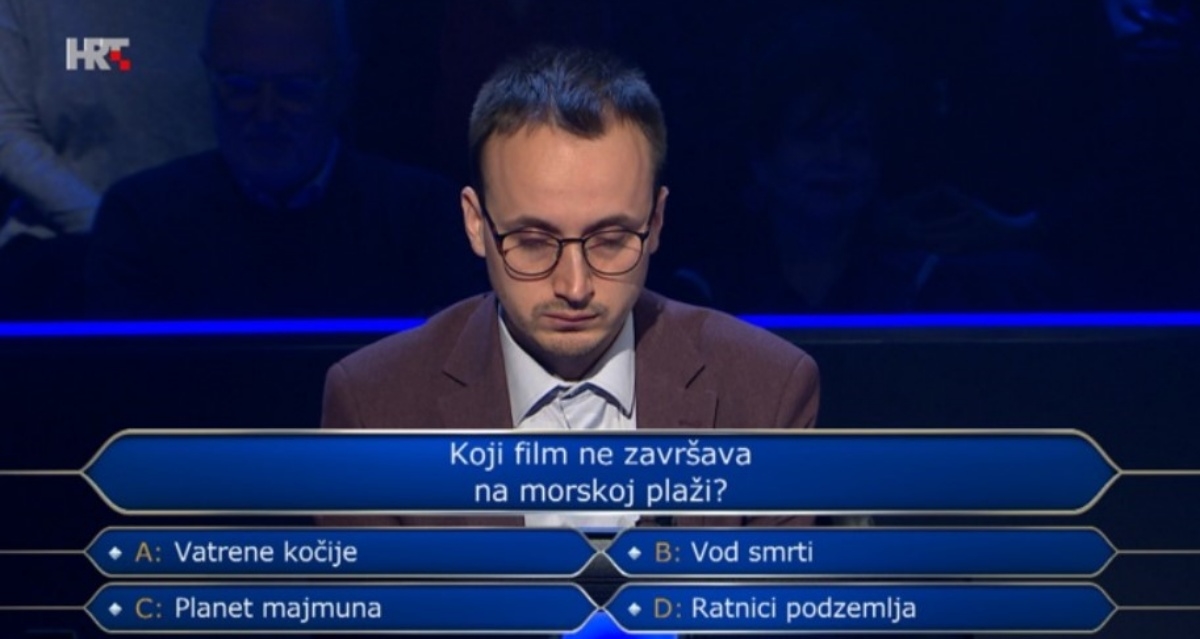 Robert je odustao na pitanju za 34.000 eura. Znate li vi točan odgovor?