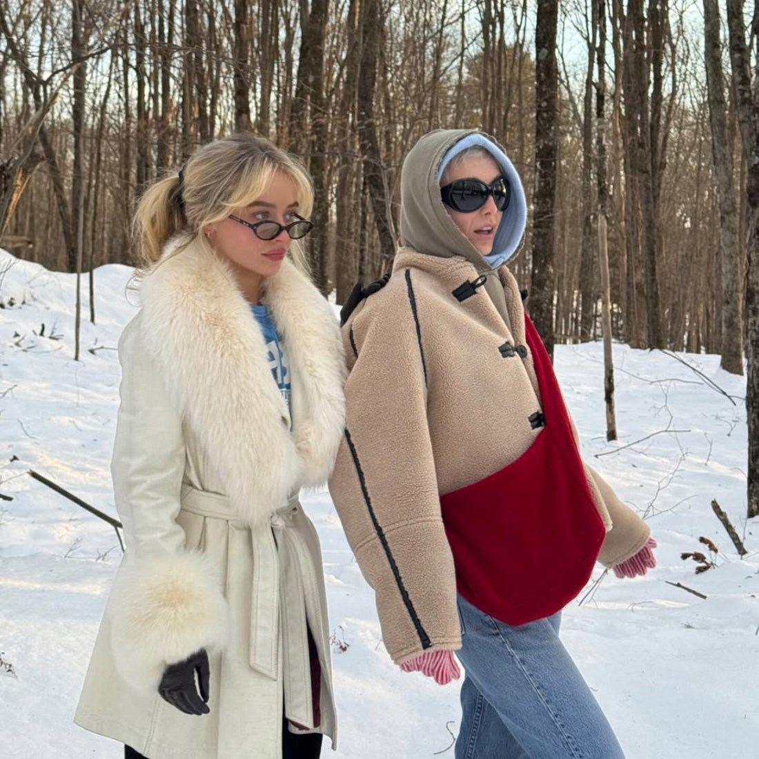 Kad padne snijeg, nastaje modna panika: Ovako to rade slavne žene