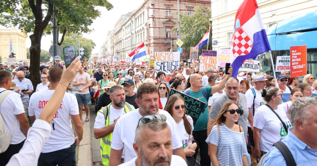 Deseci tisuća u Zagrebu, krenuo Hod za Liku. "Izdaju nećemo oprostiti"