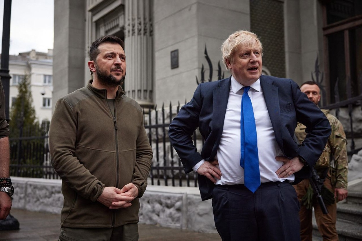 Johnson pričao sa Zelenskim o oružju dugog dometa
