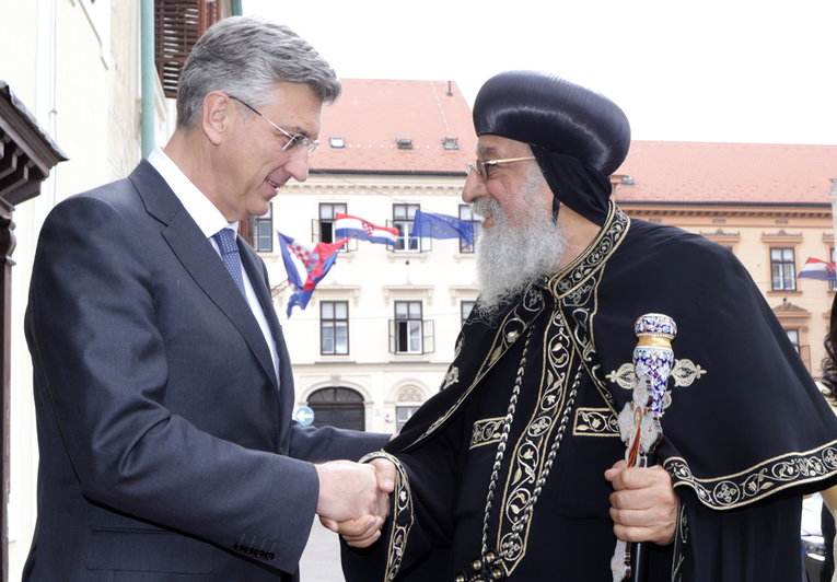 Plenković primio koptskog papu