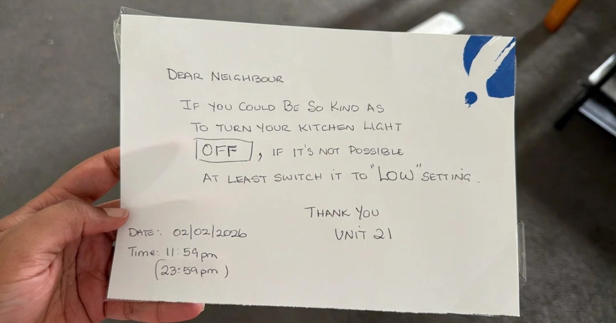 Susjeda joj gurnula poruku ispod vrata u 23:59, razlog je bizaran