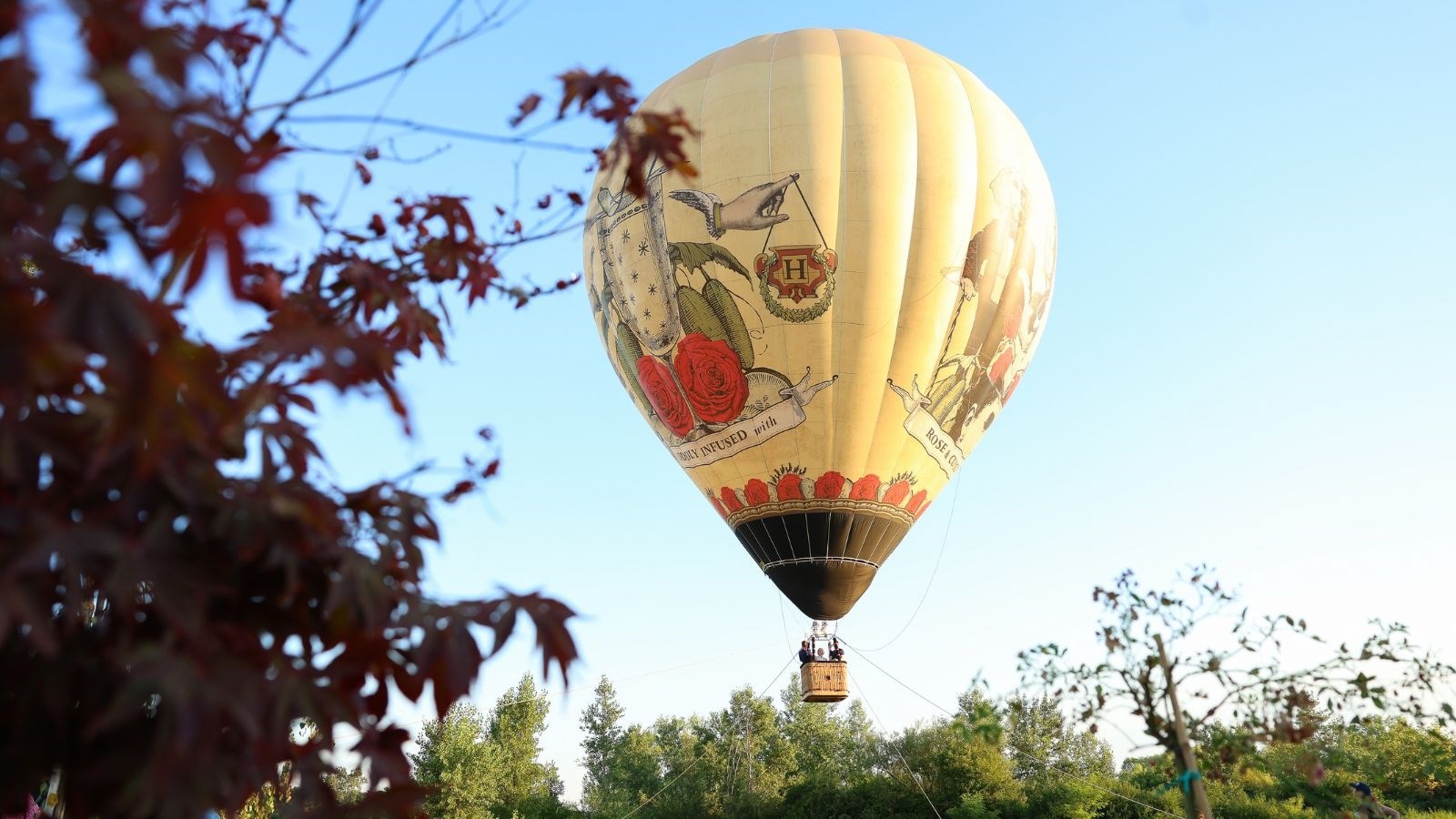 Let balonom na vrući zrak obilježio Garden Party, evo kako su se poznati proveli