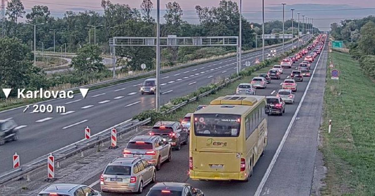 Velike gužve prema Zagrebu, kolone na autocestama