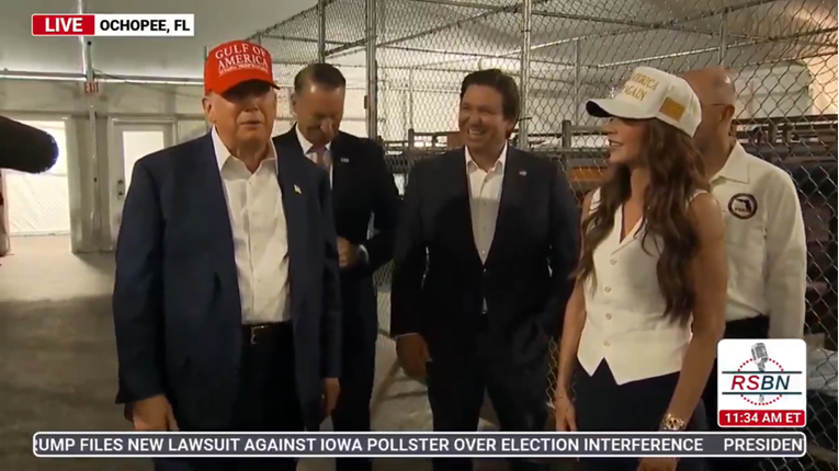 Trump otvorio zatvor za migrante. "Naučit ćemo ih kako da pobjegnu od aligatora"