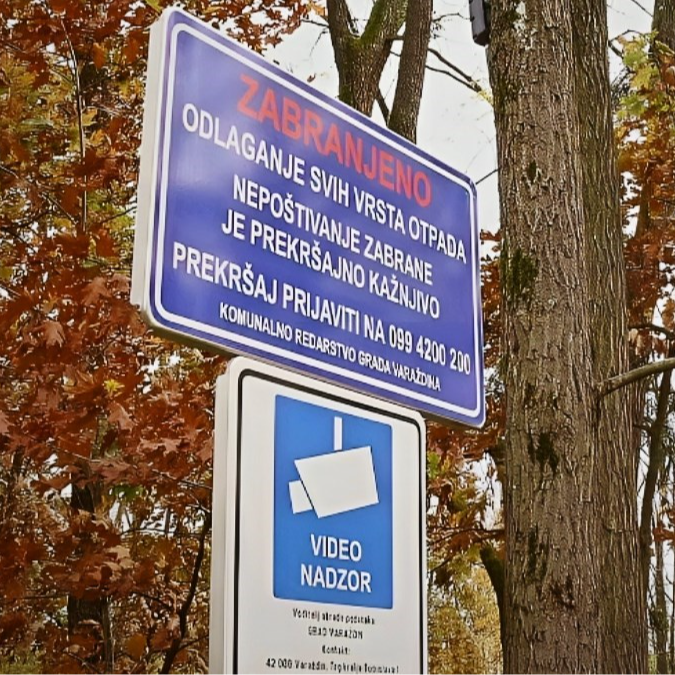 U Varaždinu stavili kamere jer ljudi ilegalno bacaju otpad po šumi
