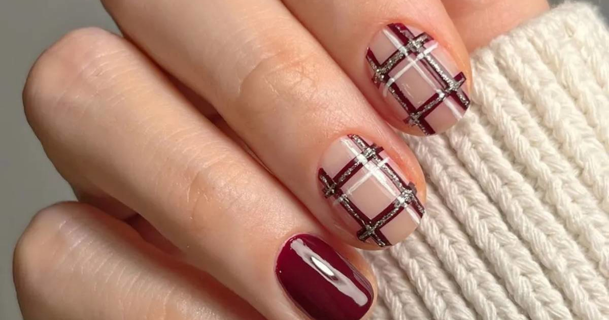 Karirani nokti su zimski hit, imamo fotke za inspo