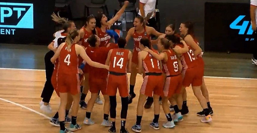 Mlade hrvatske košarkašice osvojile broncu na Europskom prvenstvu
