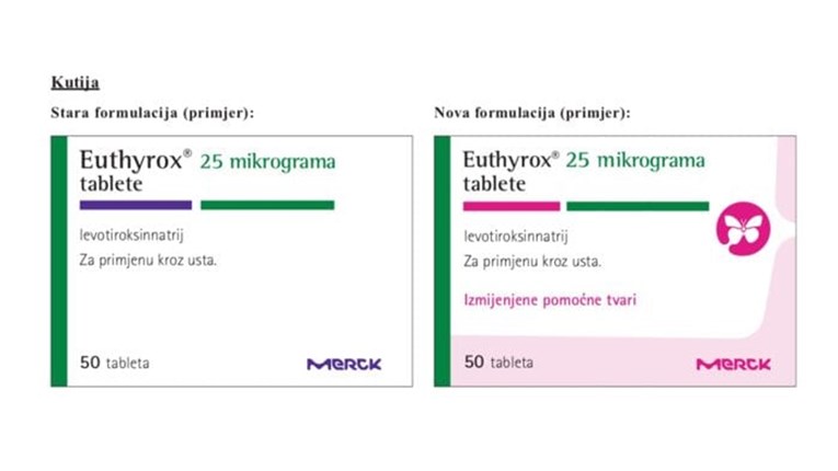 Agencija za lijekove: Novi Euthyrox je siguran i djelotvoran