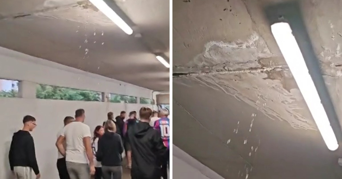 Pogledajte kako prokišnjava u tunelu Poljuda