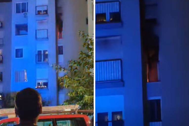 VIDEO Objavljena snimka požara u Zadru u kojem je stradalo dijete (3)