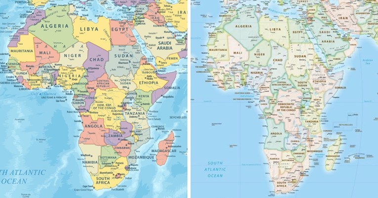 Afrička unija traži prestanak korištenja Mercatorove karte svijeta
