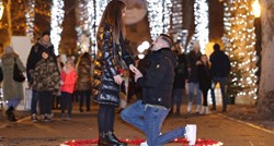 Putovao 800 km da bi zaprosio djevojku na zagrebačkom Adventu